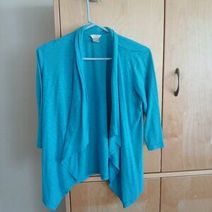 Christopher & Banks Women Blue Jacket size S